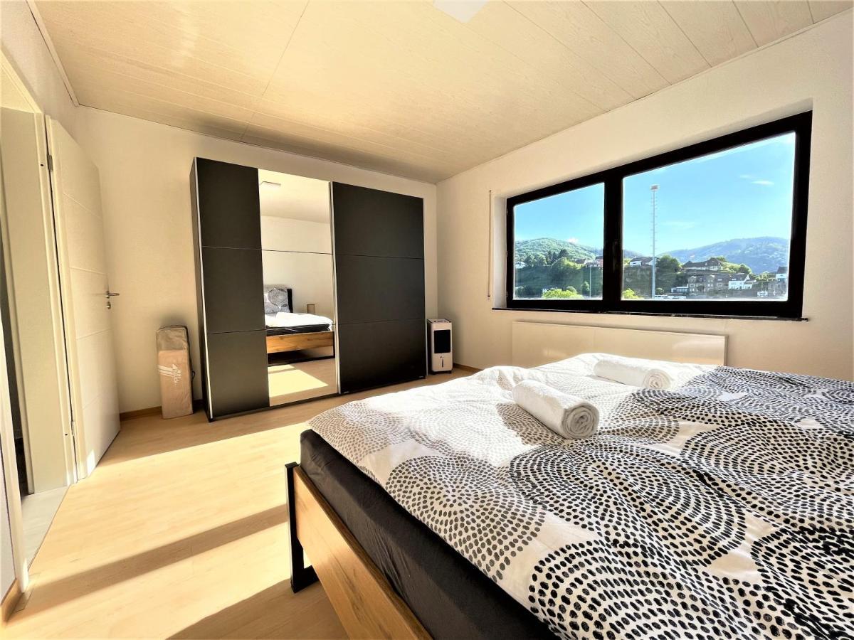 Апартаменти Traumaussicht Kamin Balkon Burgblick 65 Zoll Tv Netflix Sky Joyn Lindenplatz Буллай Екстер'єр фото